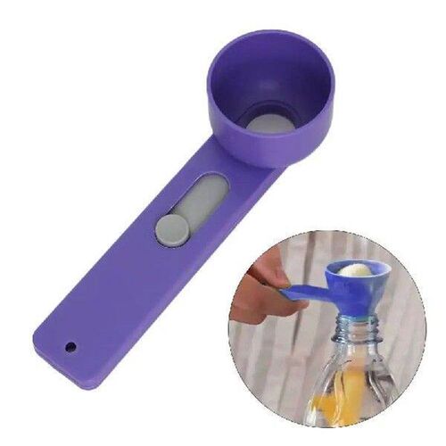 Portable Spice Cooking Oil Filter Built-In Funnel Oil Spill