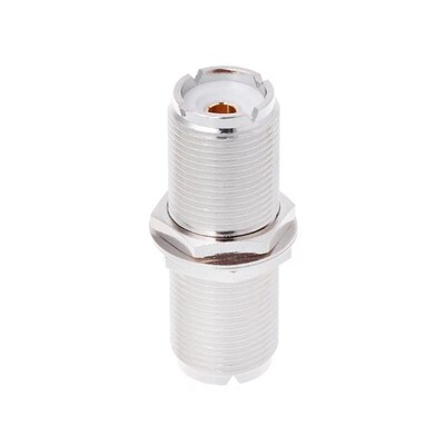 UHF SO239 Female To Female Jack Nut Bulkhead Panel Mount Ada