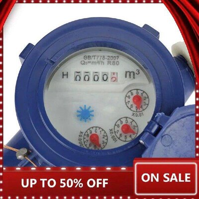 Water Flow Meter Water Meter 15mm 1/2 inch Cold Water Meter