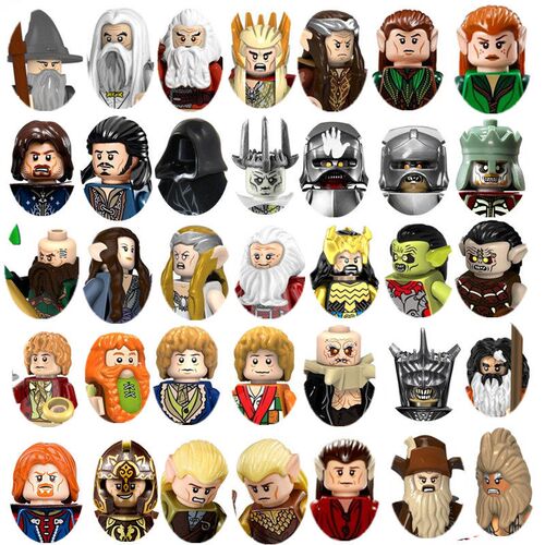 63 Styles Mini Lord Rings Elves Orcs Army Gandalf arf Rohan