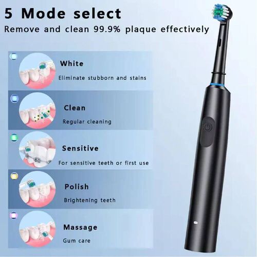 Electric Toothbrush Rotary Rechargeable Electric Toothbrush