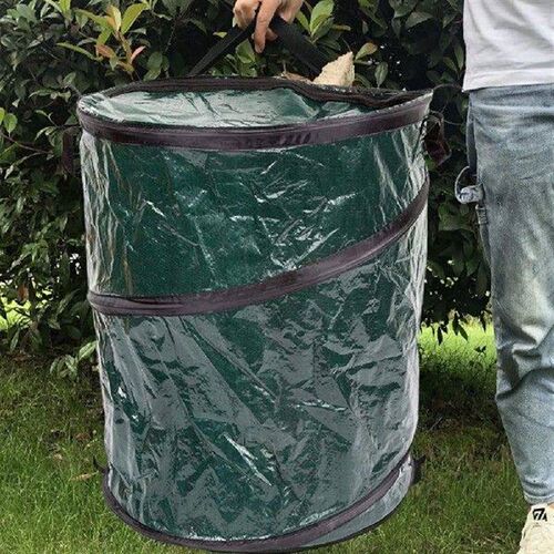 10L Garden Waste Bag Heavy Duty Collapsible Trash Container