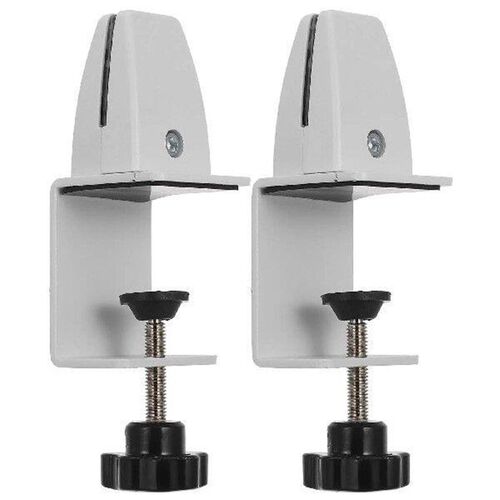 2 Pcs Desktop Bezel Fixing Clip Partition Holder Office