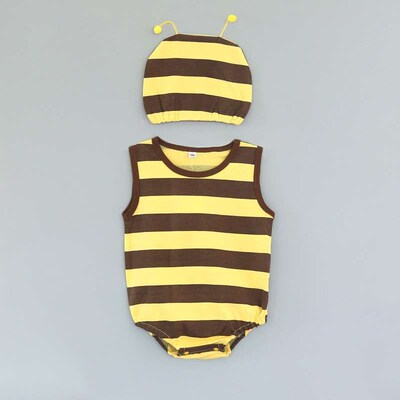 Thin Summer Baby troangle Clothes Cotton Cartoon Animal Inse