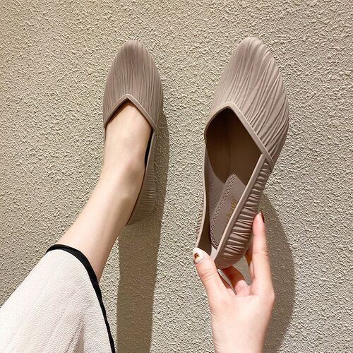 New Low-top Waterproof Shoes Rain Boots Women Summer Adult W