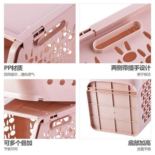 new plastic toy storage basket kitchen snack vegetable shelf