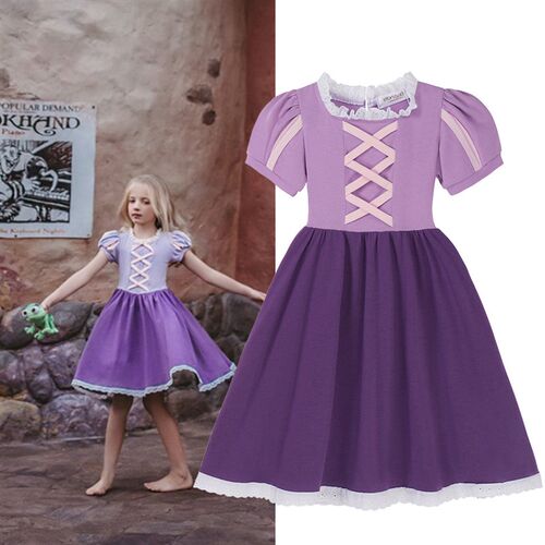 2023 Summer Girls Encanto Charm Isabela Dress Mirabel Costum