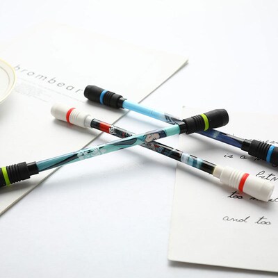 1PC Spinning Pen Creative Random Rotating Gaming Gel Pens St