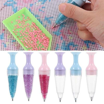 Hot Flower Pot Point Drill Pen 5D Diamond Painting Tool Poin