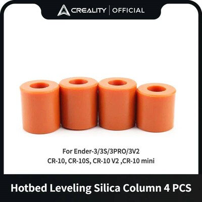 Creality Official 4pcs 3D Printer Silicone Solid Spacer High