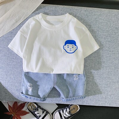 Summer newborn Baby Boys Girls Clothes Outfits sets Pullover