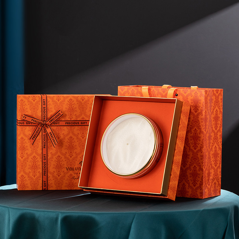 新款橙色通用礼品盒元贝海参鲍鱼石斛花旗参鱼胶滋补乾货包装盒空,包装,礼品盒,淘宝优惠券,粉丝福利购,淘宝优惠卷