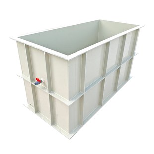 PP塑料养鱼池定制水箱耐酸碱耐腐蚀污水处理沉淀池电镀酸洗槽鱼箱