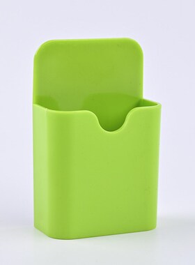 Stationery Organizer Desk Wall Mounted Storage Box with Stic