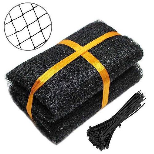 10m Bird Net Deer Fence Pond Net Farm Protective Black Net