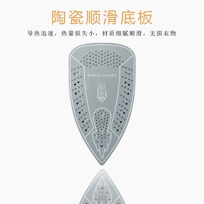Electric Iron Steam Ceramic Soleplate Clothes Steamer