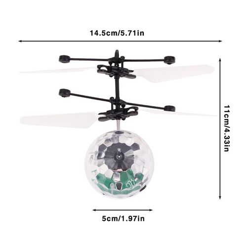 Colorful Mini Drone Shinning LED RC drone Flying Ball Helico