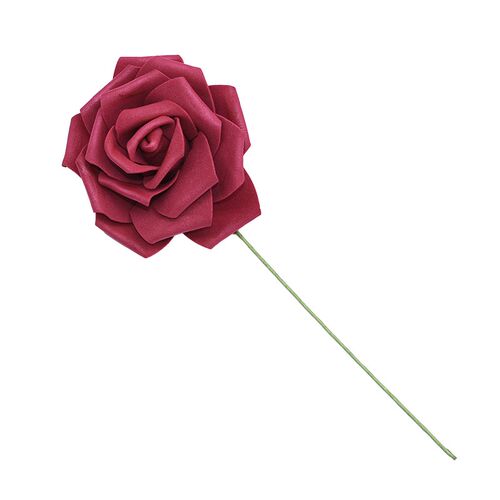 100Pack Artificial Rose Bouquet Faux Foam Flower Wedding Bri