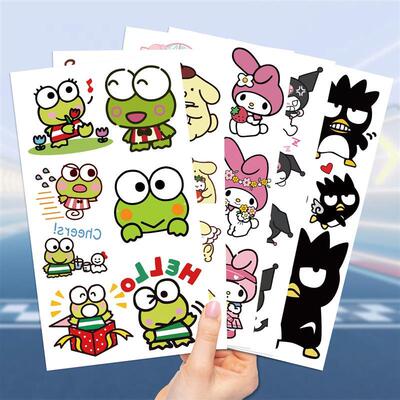 Christmas Halloween Pumpkins Tattoo Sticker Temporary Fake