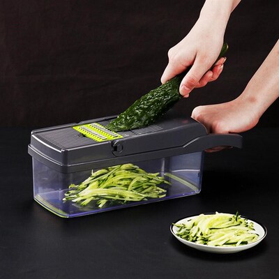 Manual Vegetable Cutter Food Slicer Fruit Presser Slicer Cut