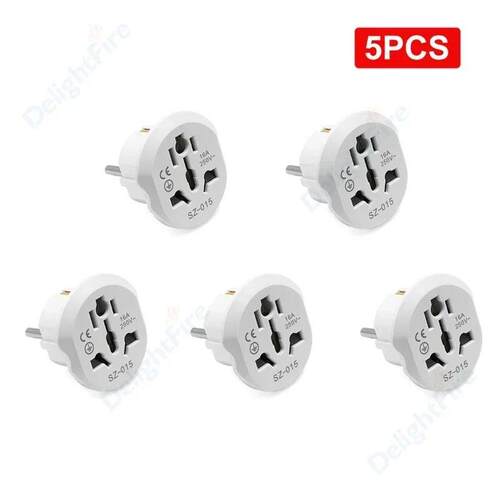 EU Plug Adapter UK US To EU Euro Plug Adapter Converter Euro