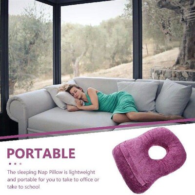 Headrest Pillow Ear Single Hole Throw Pillows for Couch