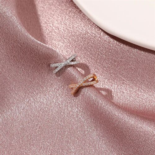 Punk Metal Zircon Ear Cuff Ear Clip for Women No Pierced C S