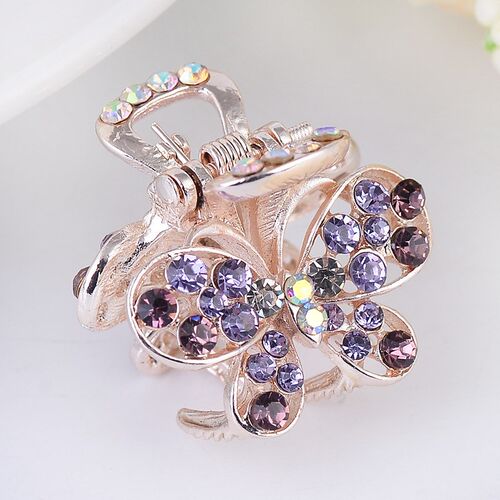 1Pc Crystal Rhinestone Hair Claw for Women Hair Clips Barret