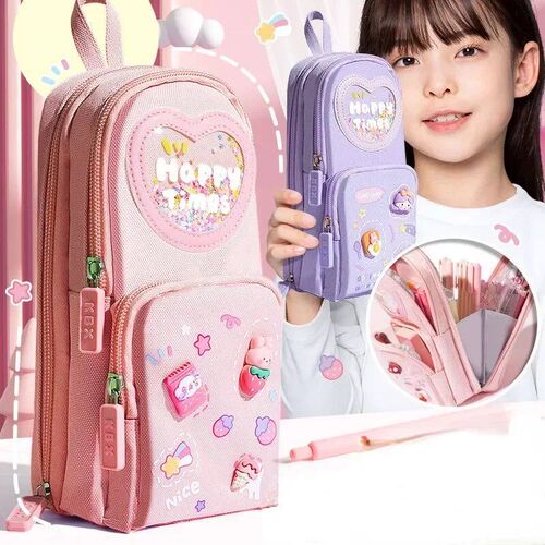 1pcs Kawaii Pencil Cases Large Capacity  Pencil Bag Pouch Ho