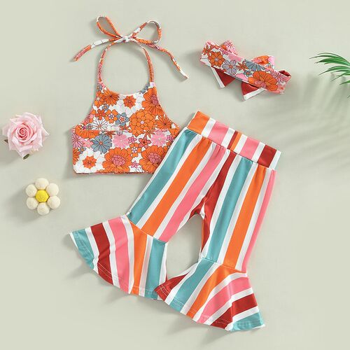 2023-02-15 Lioraitiin 0-5Years Toddler Baby Kid Girls 3Pcs S