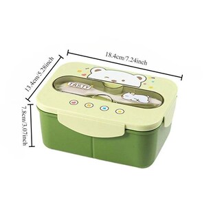 Box 1200ml for Free Sch Container Lunch Food BPA Leakproof