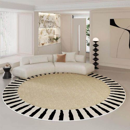 Round living room  French light luxury bedside