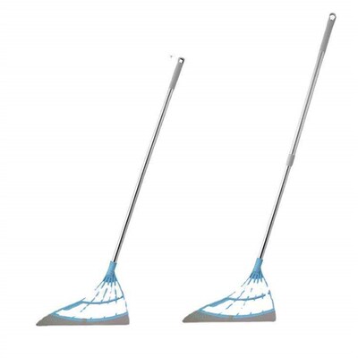All-New Silicone Magic Broom Floor Squeegee, Floor Cleaning