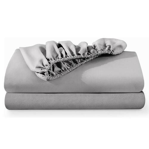 Soft Luxury Egyptian Cotton Fitted Bed Sheet with Elastic
