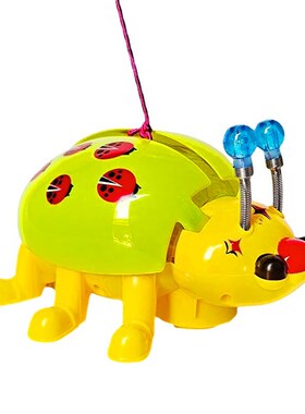 1 Pcs Children Electric Ladybug Toy for Kids Early Education