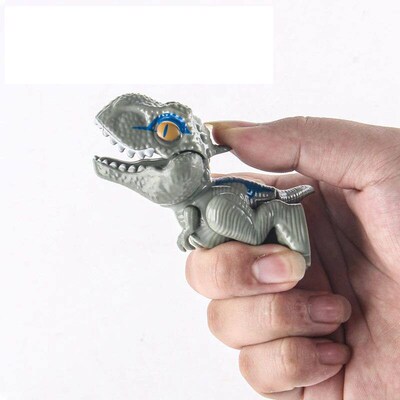 Finger-biting Dinosaur Model Toys Movable Joints Simulation