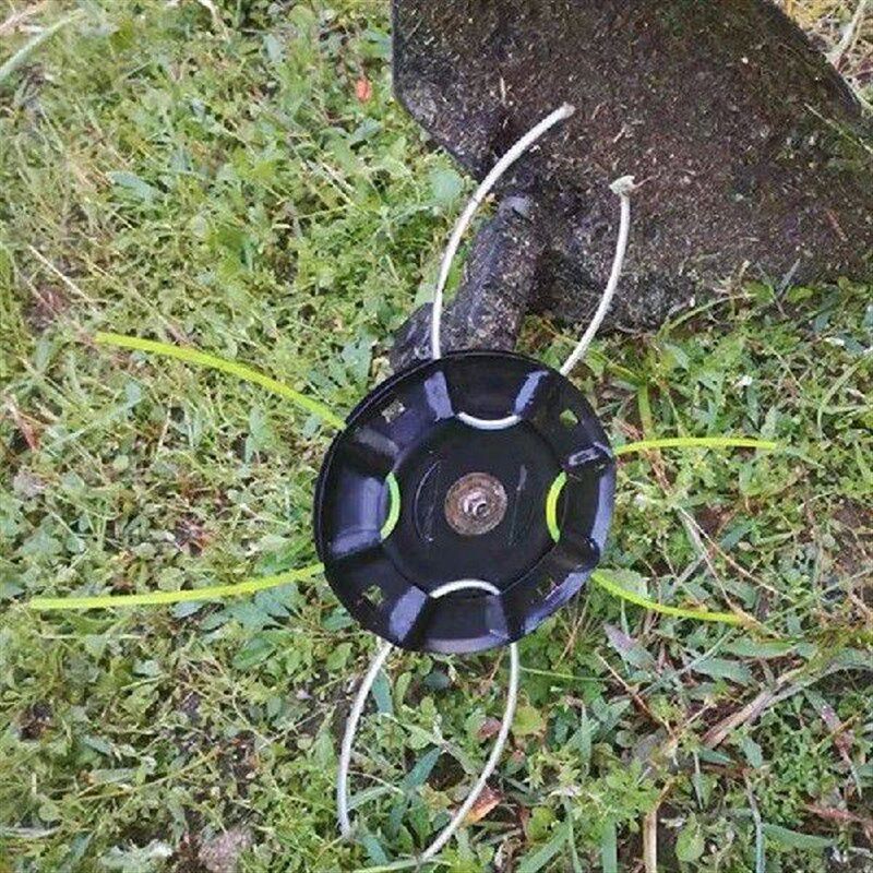 Steel Lawn Mower Head Free 4 Lines Replacement