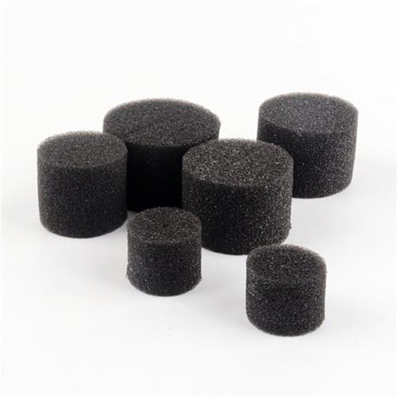 100pc Black Rooting Sponge Hydroponics Block Cloning Collar - 实物图