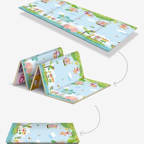 0.6/1CM Double-sided Kids Rug Soft Foam Carpet Game Playmat