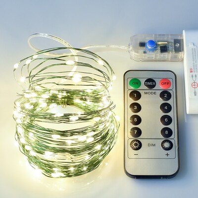 USB remote control LED lights Copper wire waterproof small s
