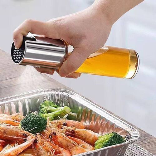 Home Kitchen Oil Spray Bottle Glass Oil Control Pot Spray Fa