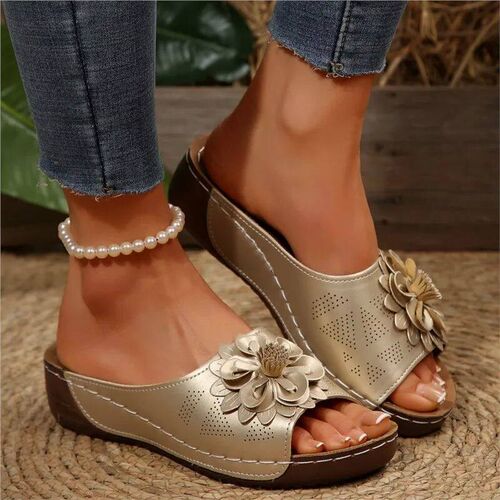 Flower Sandals Women Shoes Fashion Wedge Ladies Shoes