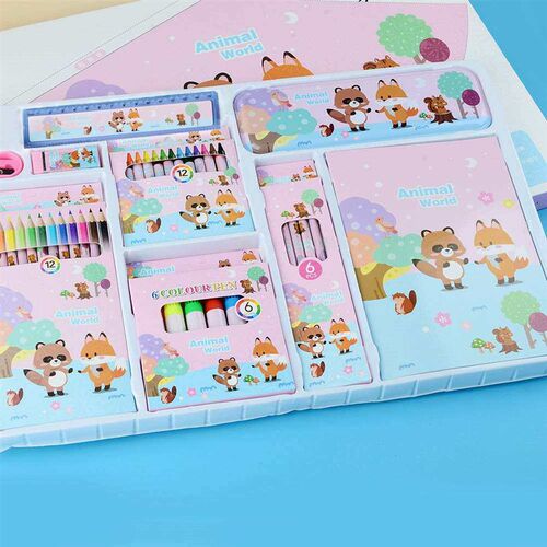 Painting Colored Pen Stationery Set Gift Box Graduation Gift