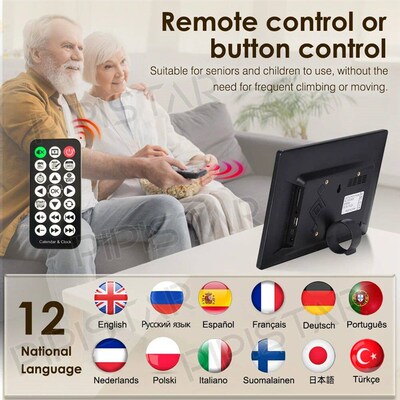 7 /10.1 Digital Calendar Dementia Clocks for Seniors Digital