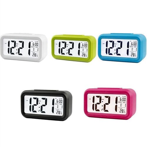 Electric Desktop Table Clock Electronic Alarm Digital Big LE
