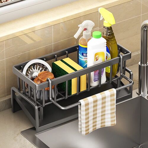 Train Rack Kitchen Storage Rack Sink Drain Rack Drain Basket