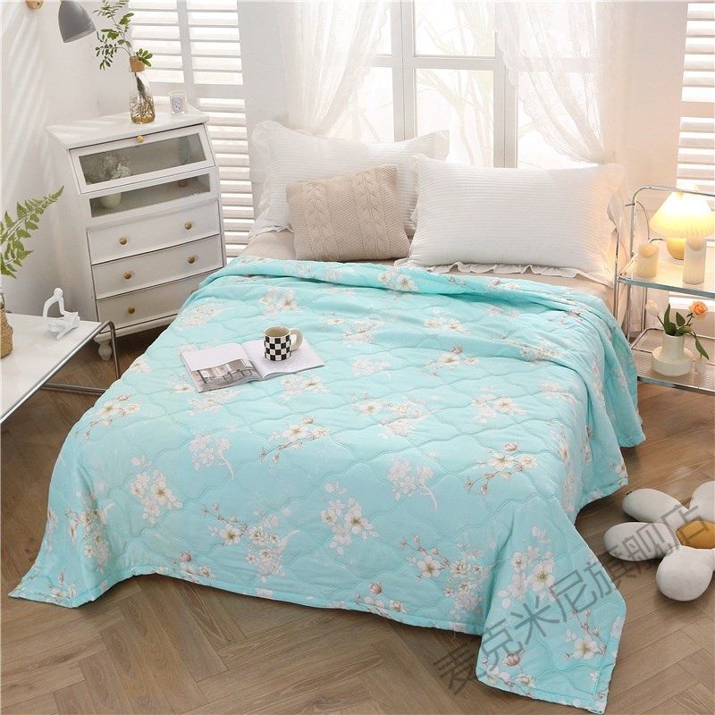 夏凉被空调被礼盒装送老师可水洗空调被开业活动客户礼品夏被定制