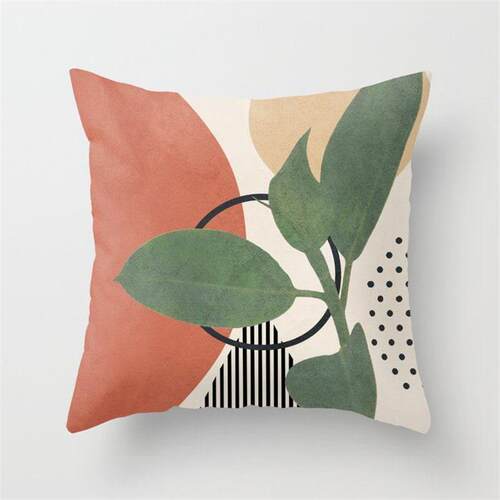 Flower Printing cushion cover Pillow case Home Decorative