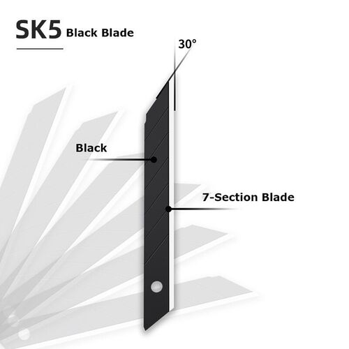 Deli Utility Knife SK5 Carbon Steel Retractable Box Cutter3