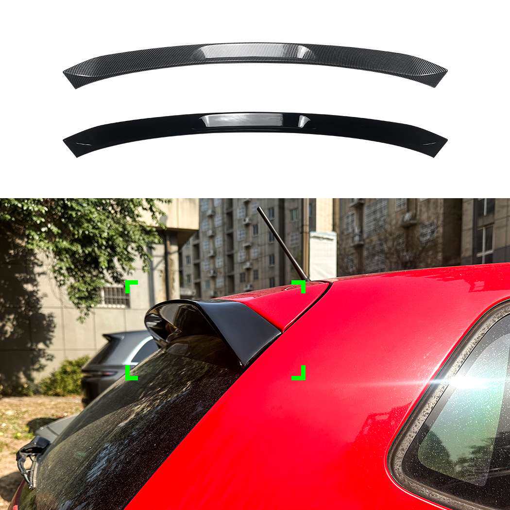 适用大众Polo 6R 6C 2009-2017波罗改GTI尾翼顶翼扰流板外饰改装